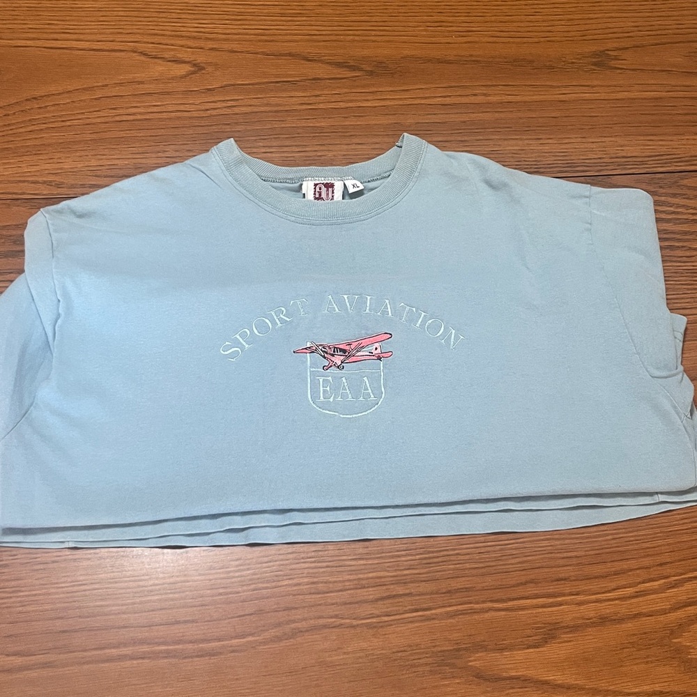 Sport Aviation Light Blue Tee